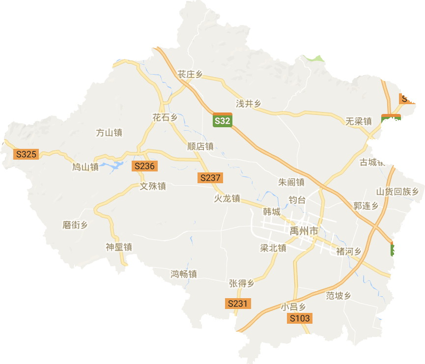 禹州市高清电子地图