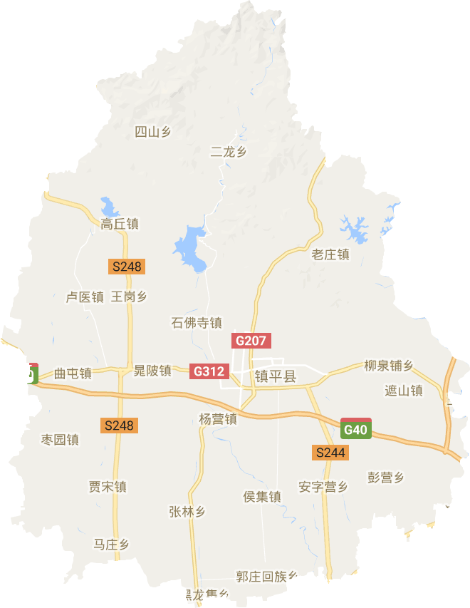镇平县详细地图图片