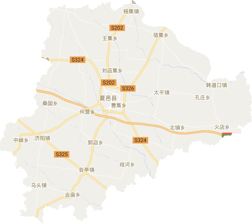 夏邑24个乡镇地图全图图片