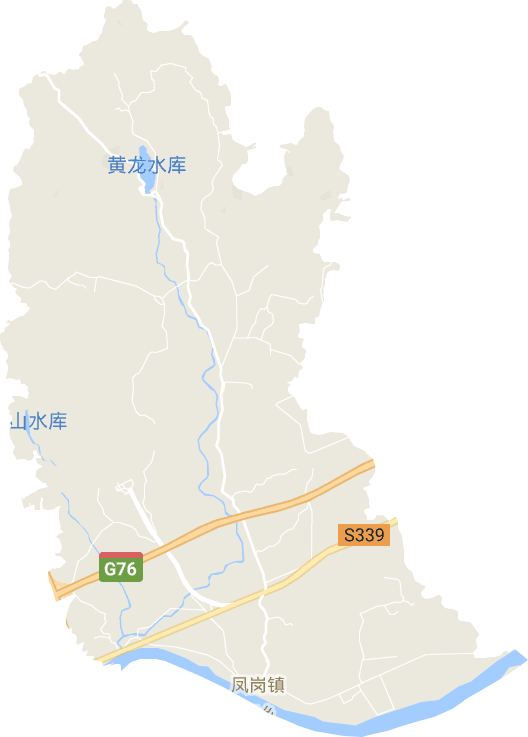 凤岗镇高清电子地图