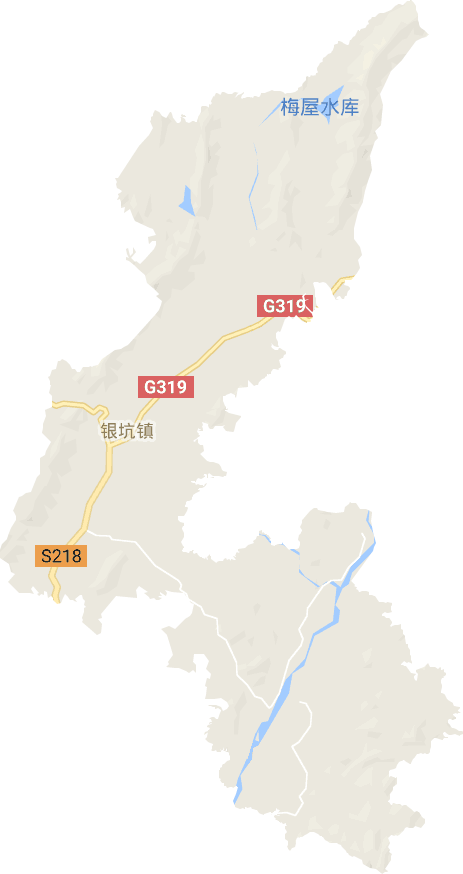 赣州于都县乡镇地图图片