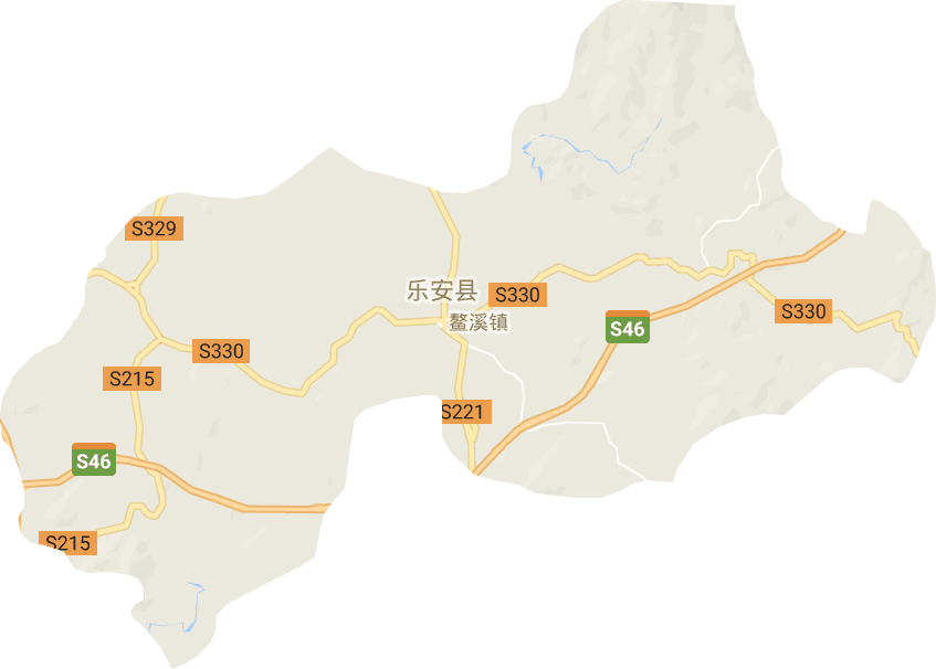乐安县乡镇地图图片