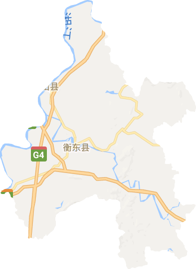 衡东县各乡镇高清地图图片