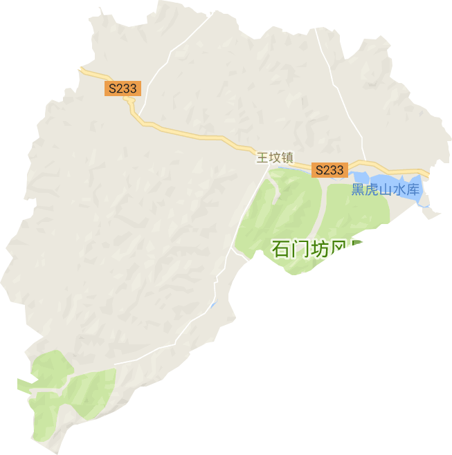王坟镇村庄地图图片