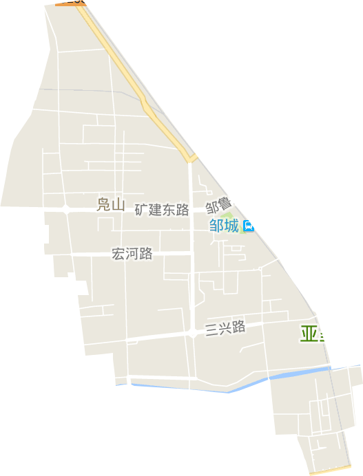 凫山街道高清电子地图