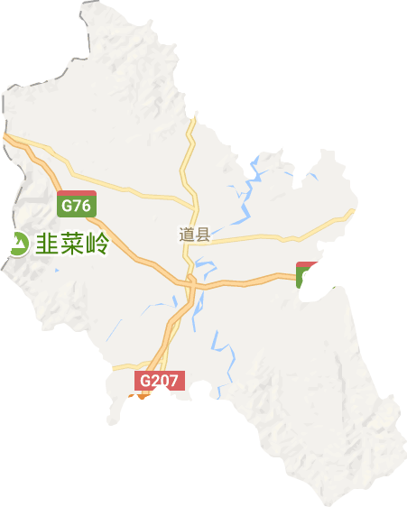 湖南道县简介 地图图片