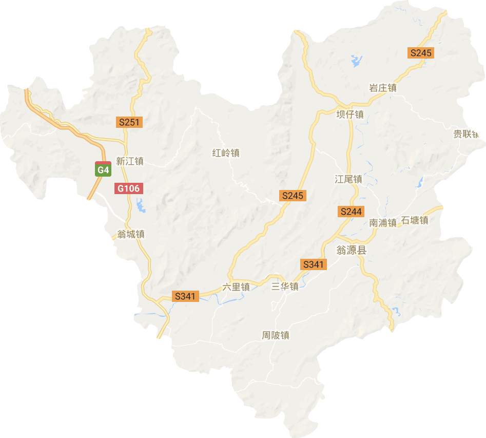 翁源县周陂镇地图图片