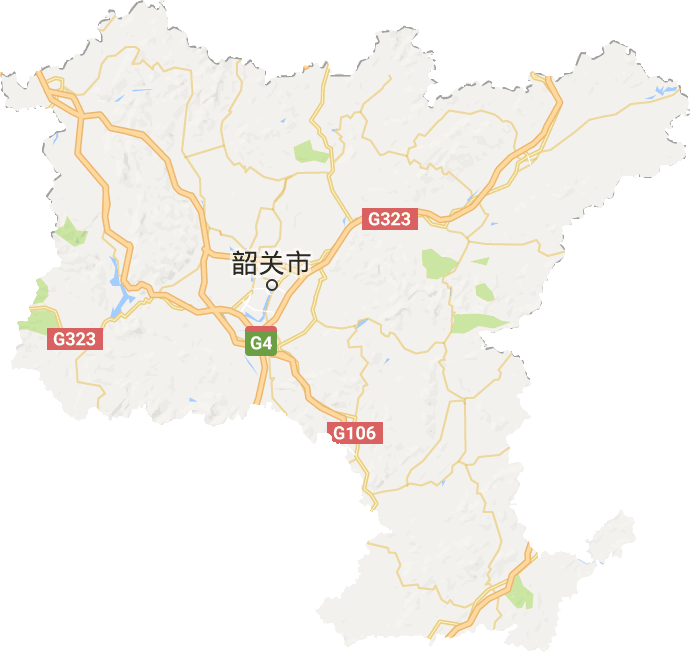 韶关新城区地图图片