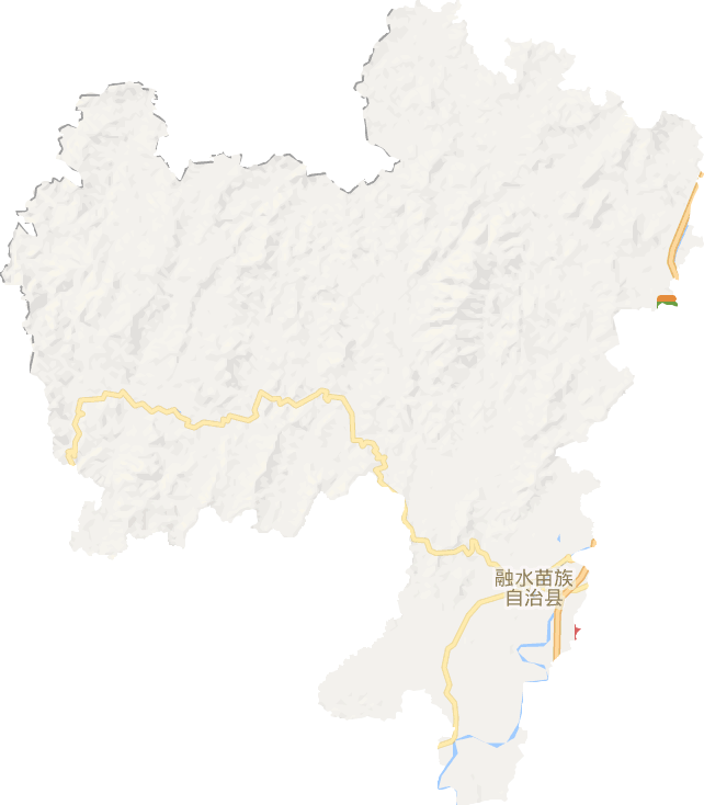 融水县城地图高清图片