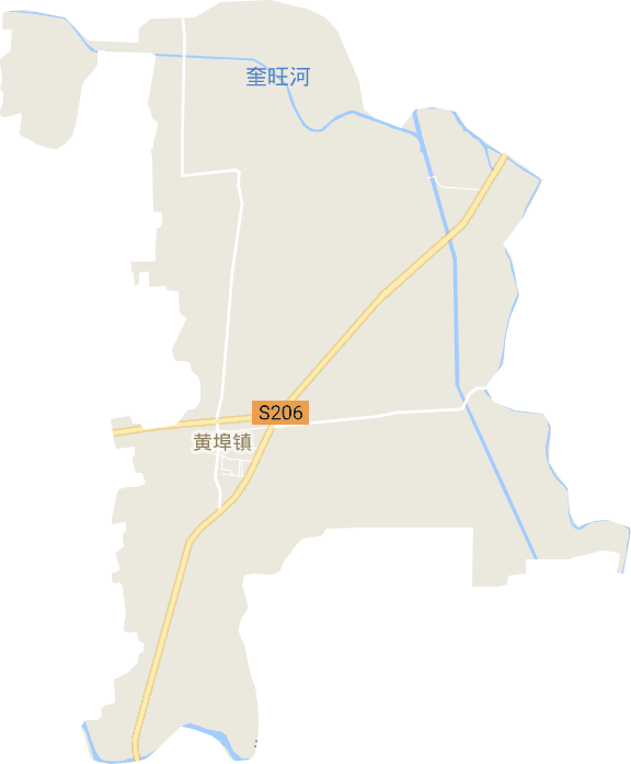黄埠镇高清电子地图