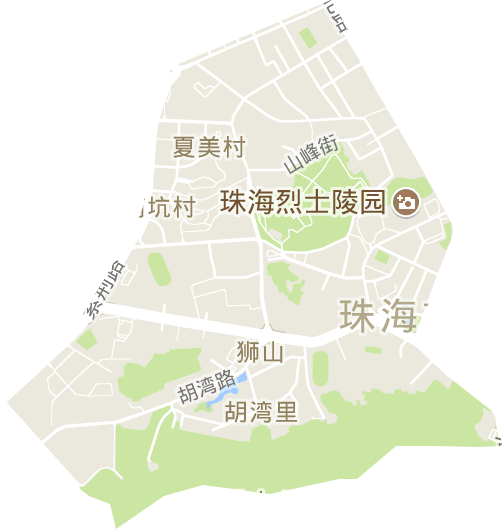 狮山镇地图 行政区划图片