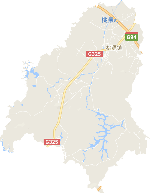 常德市桃源县乡镇地图图片