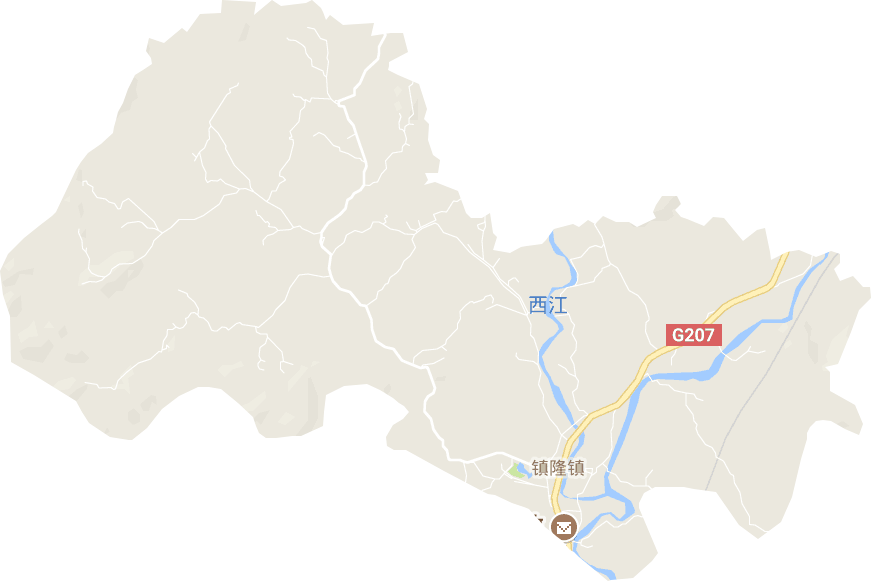 平南镇隆镇地图图片