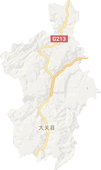 大关县地图乡镇图片