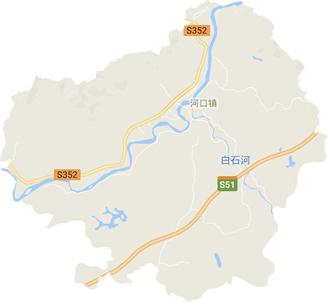 云南河口地图高清版图片