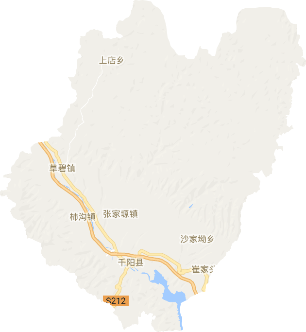 千阳县详细地图图片