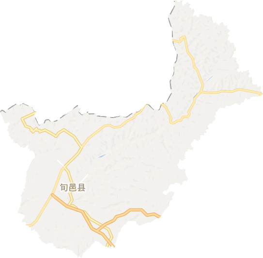 旬邑县地形图图片