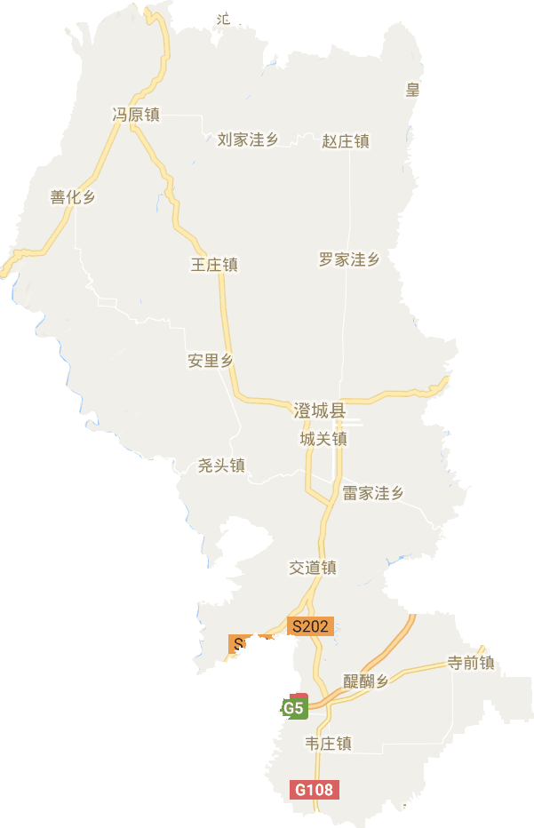 澄城县冯原镇地图图片