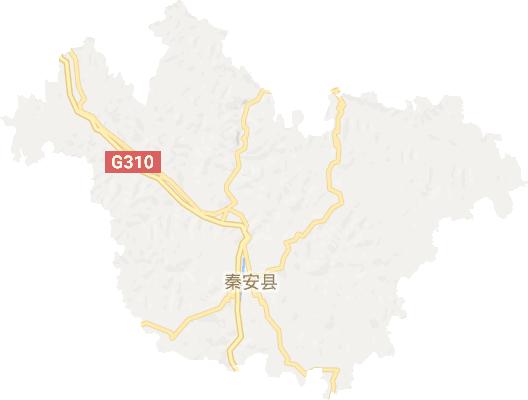 秦安县高清电子地图