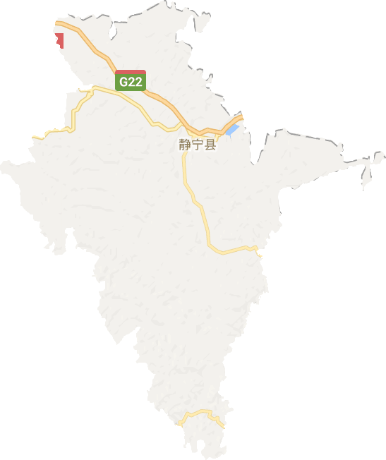 静宁县城区地图图片