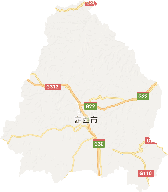 定安县行政区划图图片