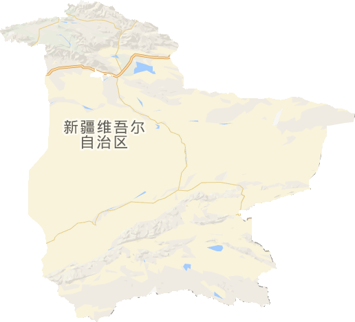 新疆巴州行政区划图片