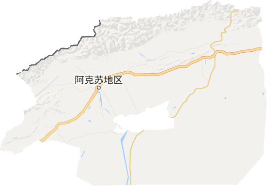 新疆阿克苏行政区划图图片