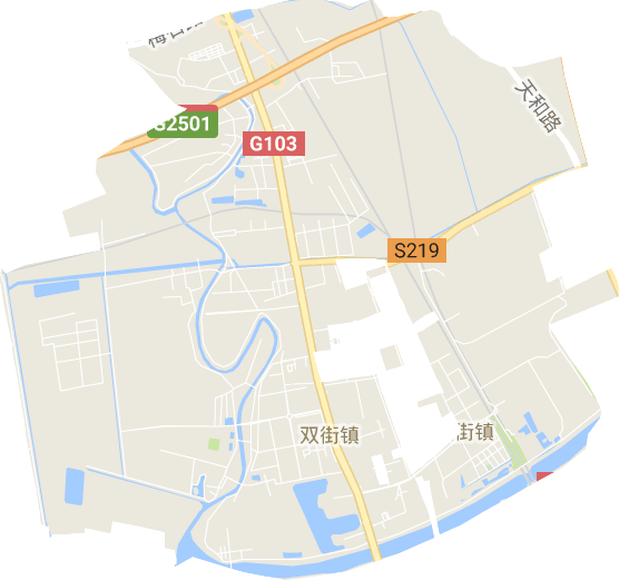 天津北辰区双街镇地图图片