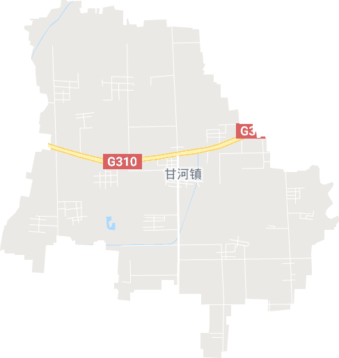 甘河镇地图图片