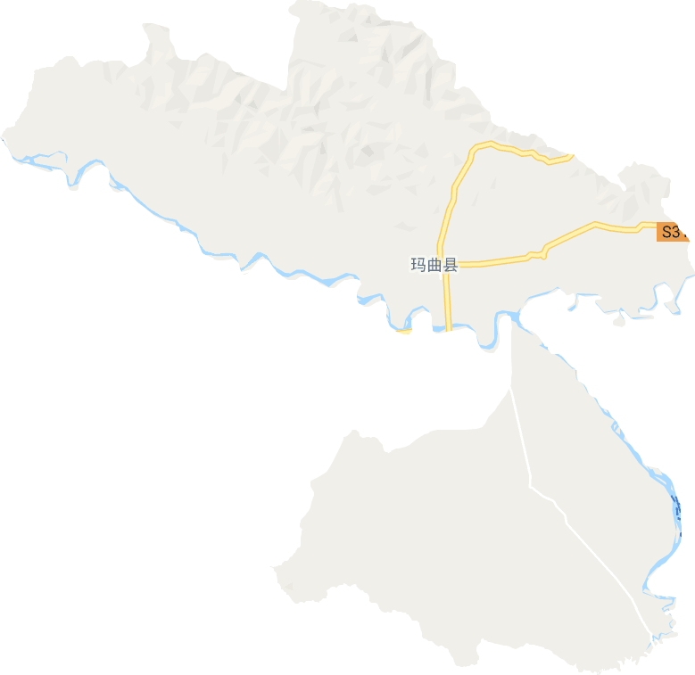 玛曲县行政区划图图片