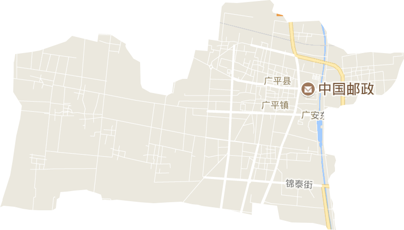 广平县城地图图片