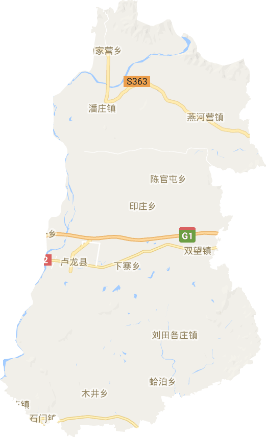卢龙县城地图图片