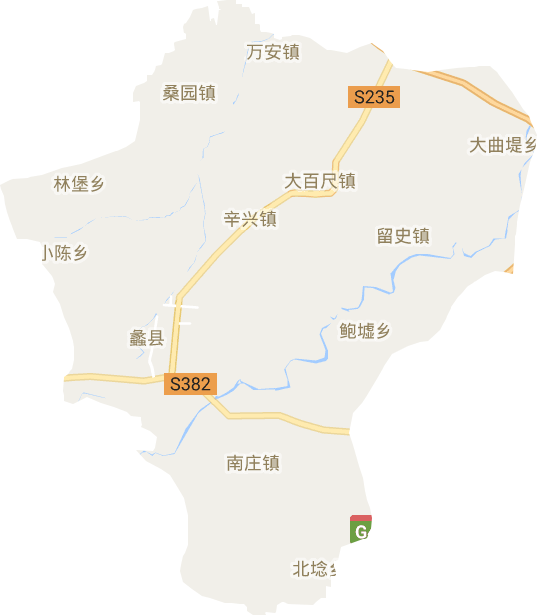 河北保定市蠡县地图图片