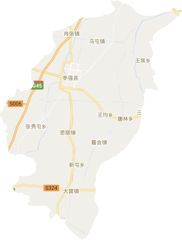 枣强县高清电子地图
