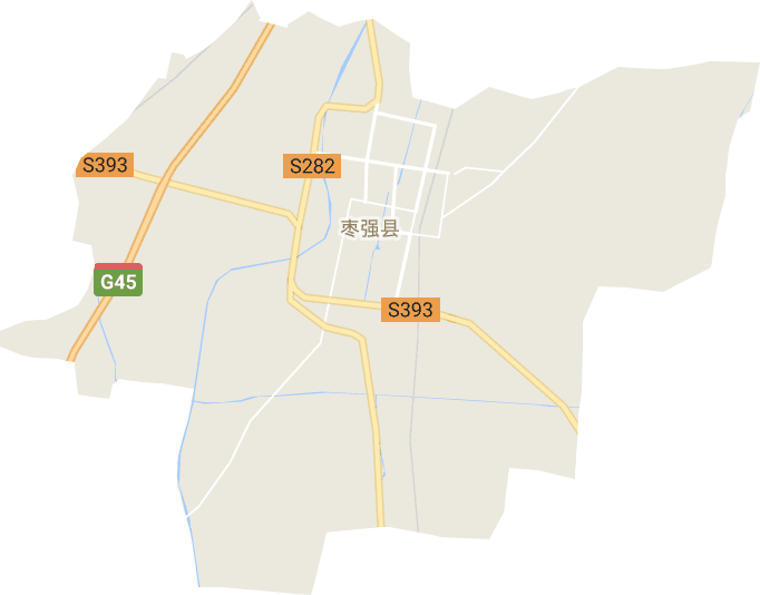 枣强镇高清电子地图