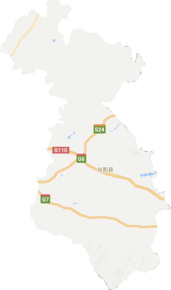 兴和县大库联乡地图图片