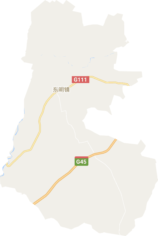 东明县小井镇地图图片