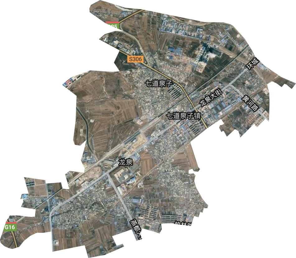 开发区龙泉街道高清卫星地图,开发区龙泉街道高清谷歌卫星地图