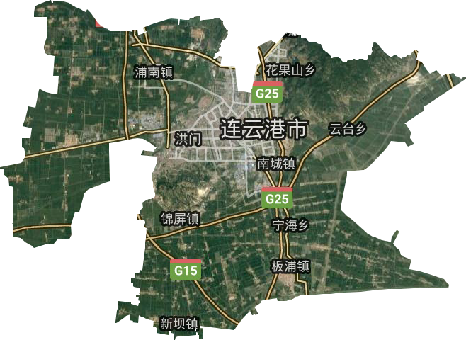 南村卫星地图高清版图片