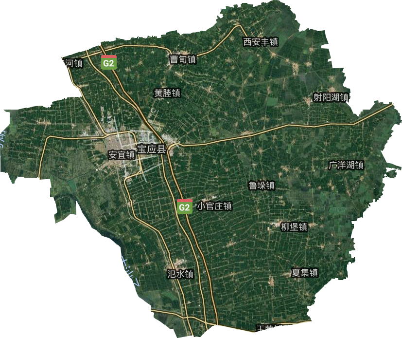 宝应生态园地图图片