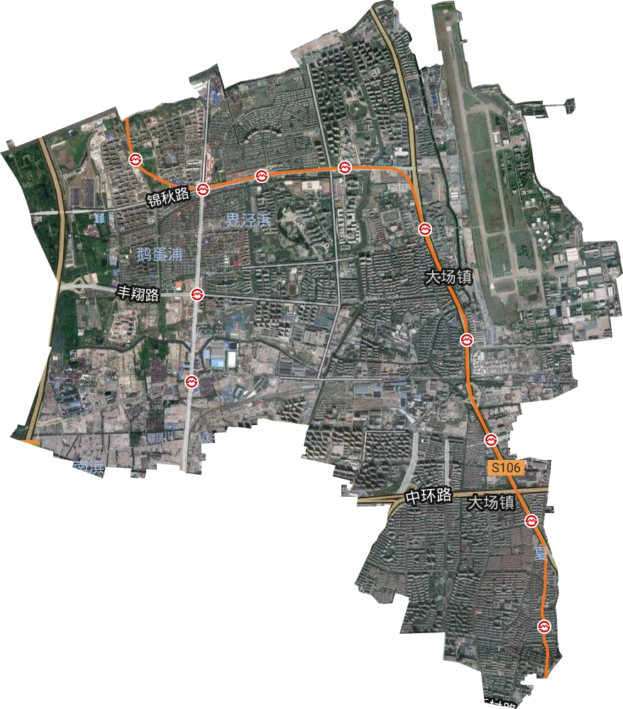 上海大场镇地图图片