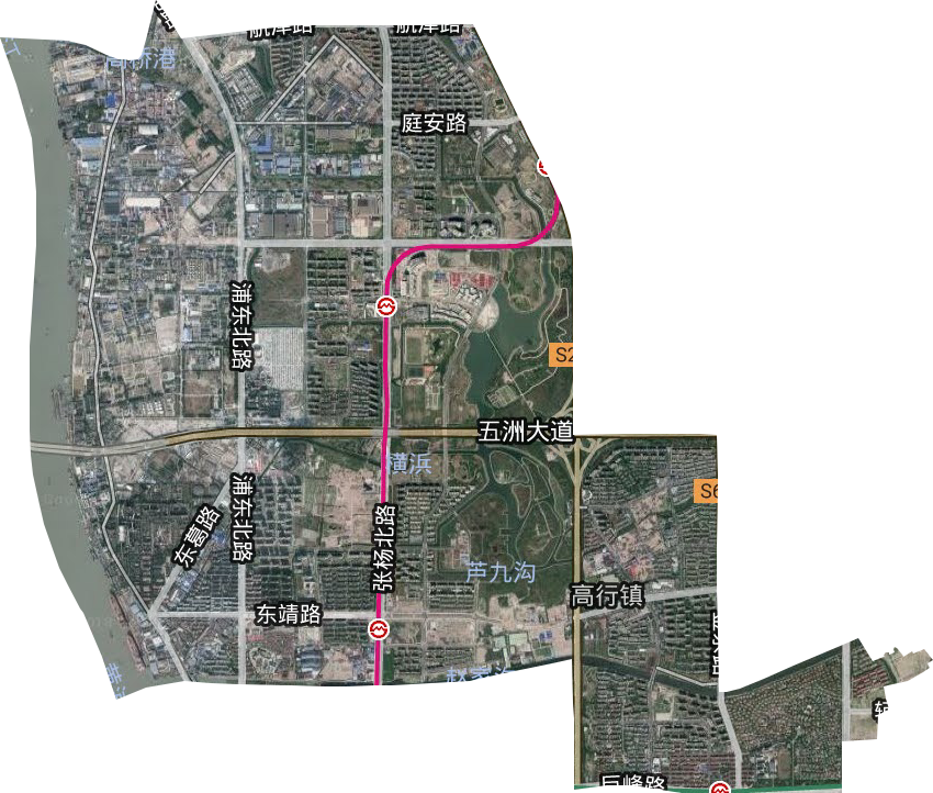 高行镇行政区划图图片