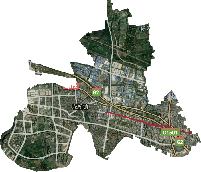 昆山市花桥镇地图全貌图片