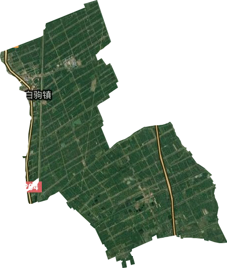 白驹镇地图图片