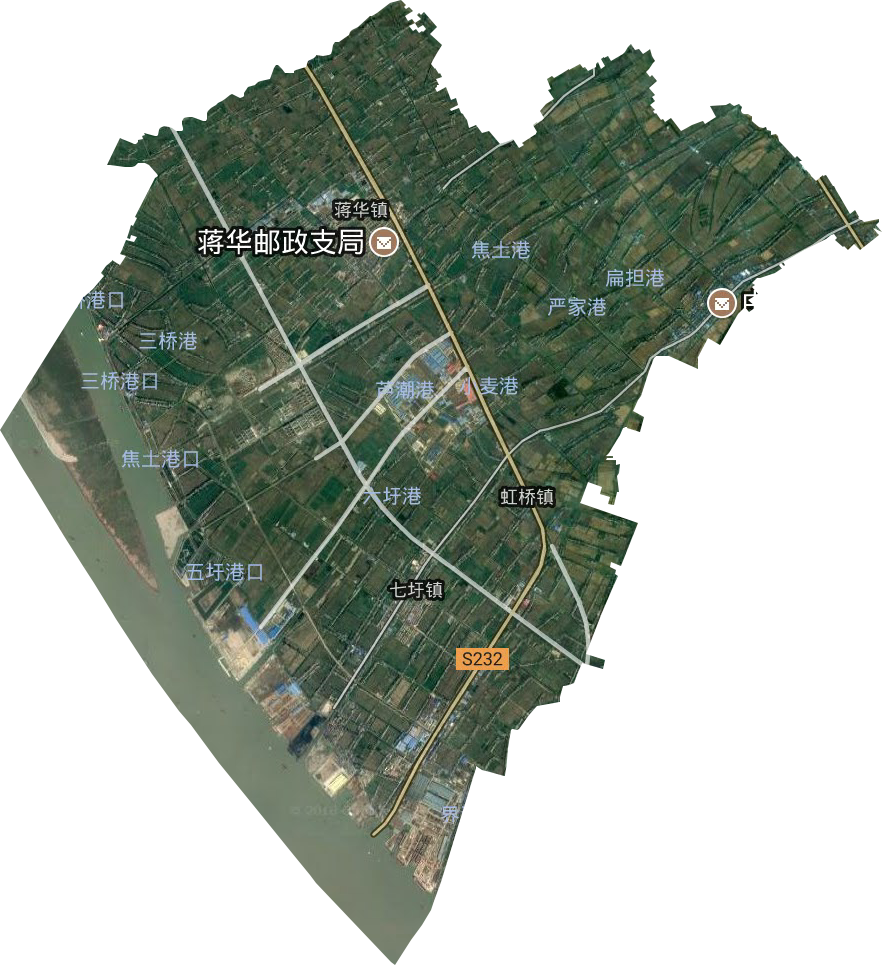 虹桥镇行政地图图片