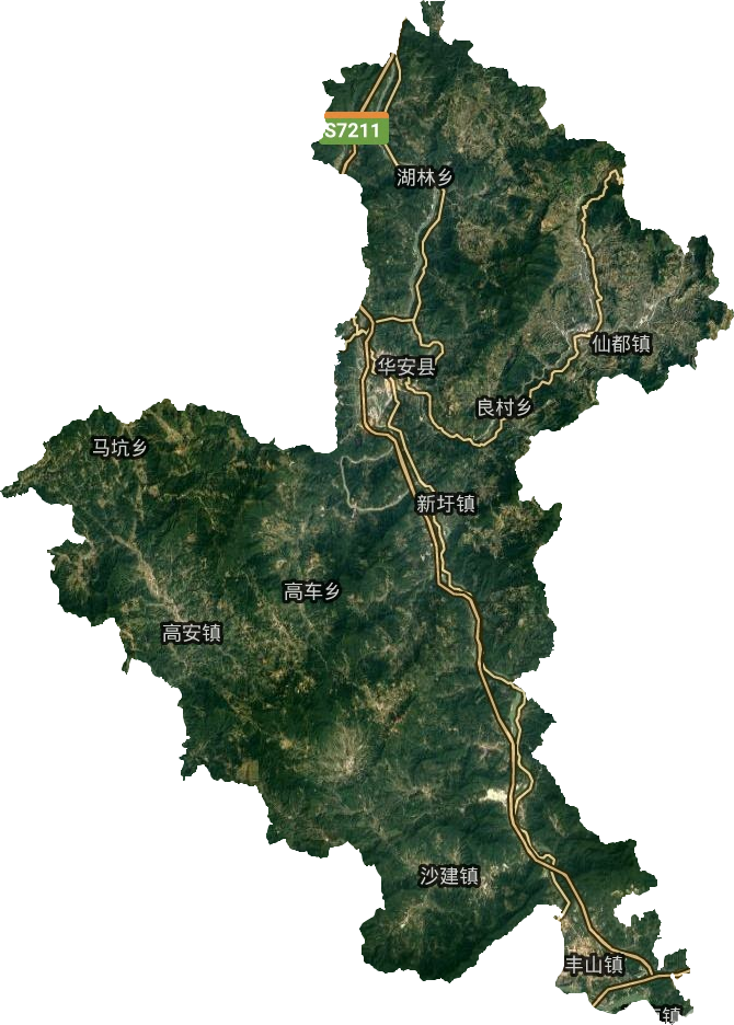 农安县华家镇地图图片