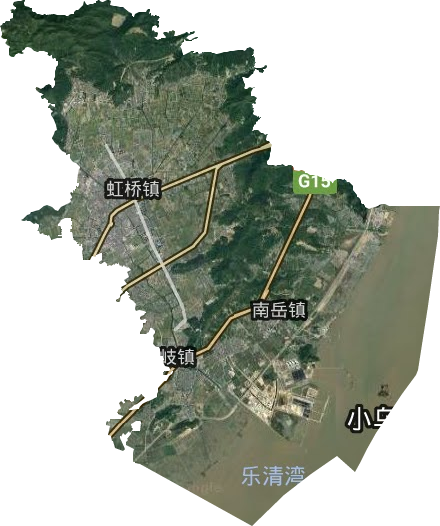 乐清虹桥地图高清版图片
