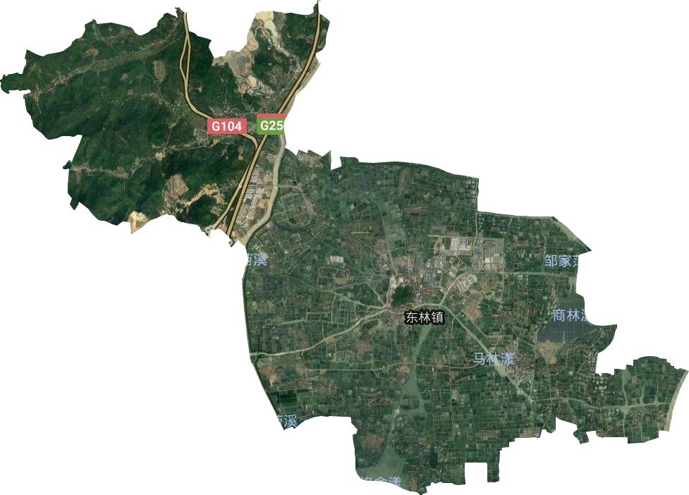 湖州市区地形图图片
