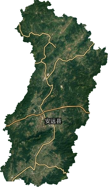 甘谷县安远镇地图图片