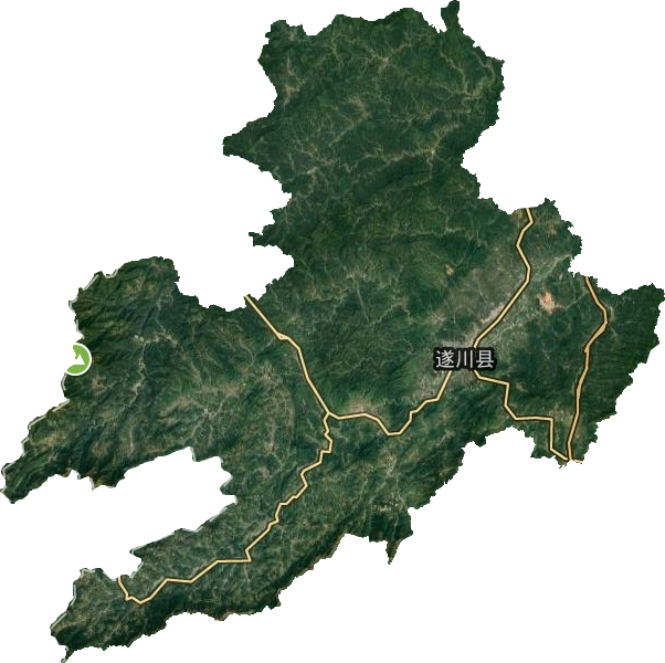 遂川县城地图图片